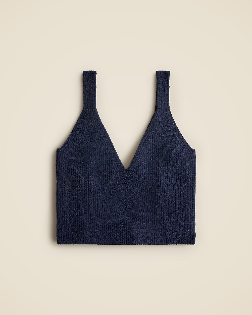 Cashmere-blend cropped sweater-tank | J. Crew US