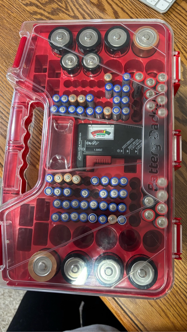 Battery organizer! The best gift to organize batteries and know where they are #amazon 

#LTKFindsUnder50 #LTKCyberWeek #LTKHoliday