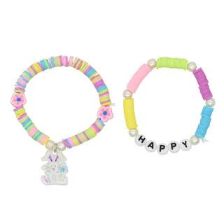 Easter Happy Bunny Alphabet Bracelets By Creatology™ | Michaels Stores