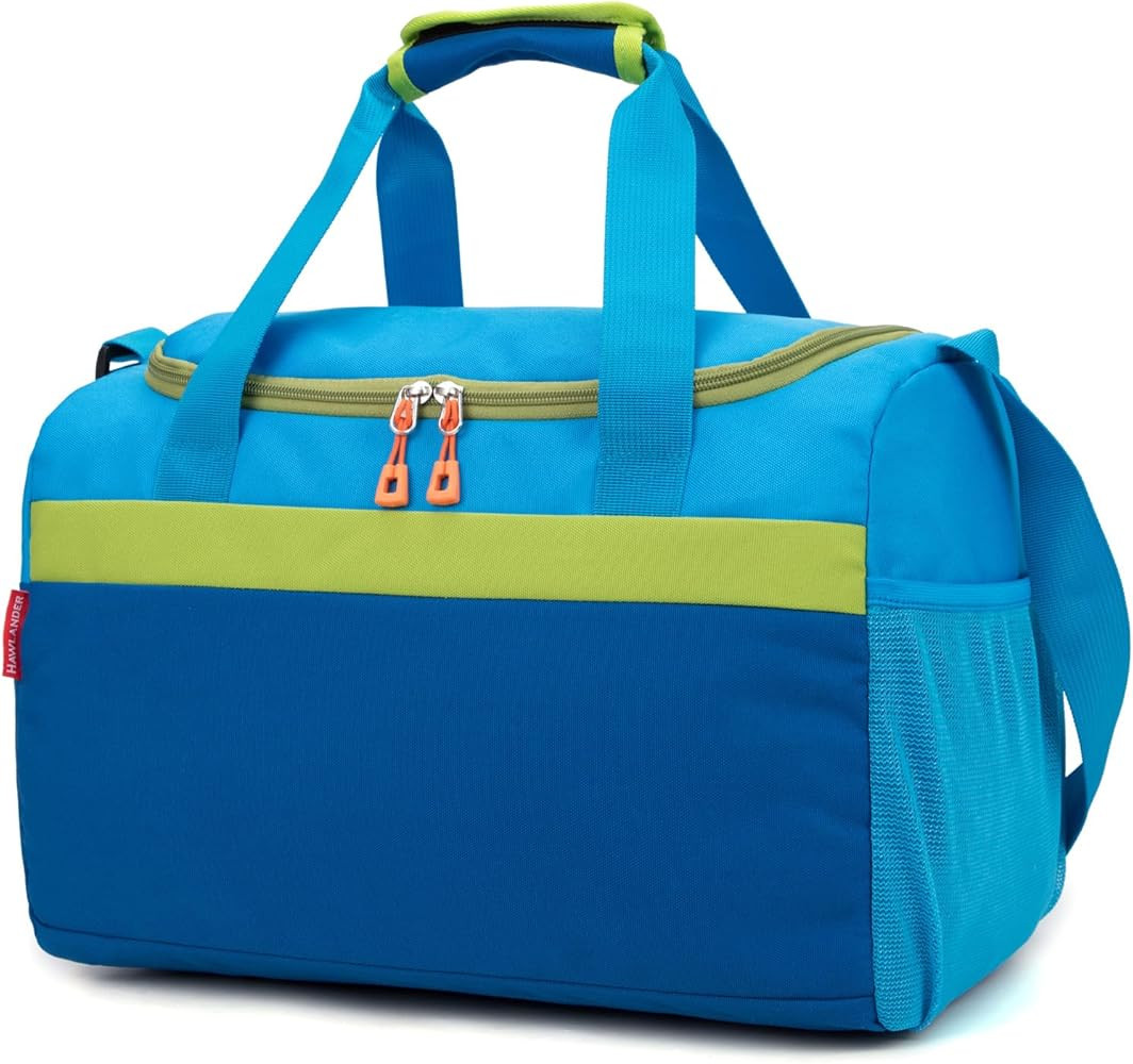 HawLander Small Duffle Bag for Kids Boys or Girls, Gym Bag for Sports Travel(Blue) | Amazon (US)