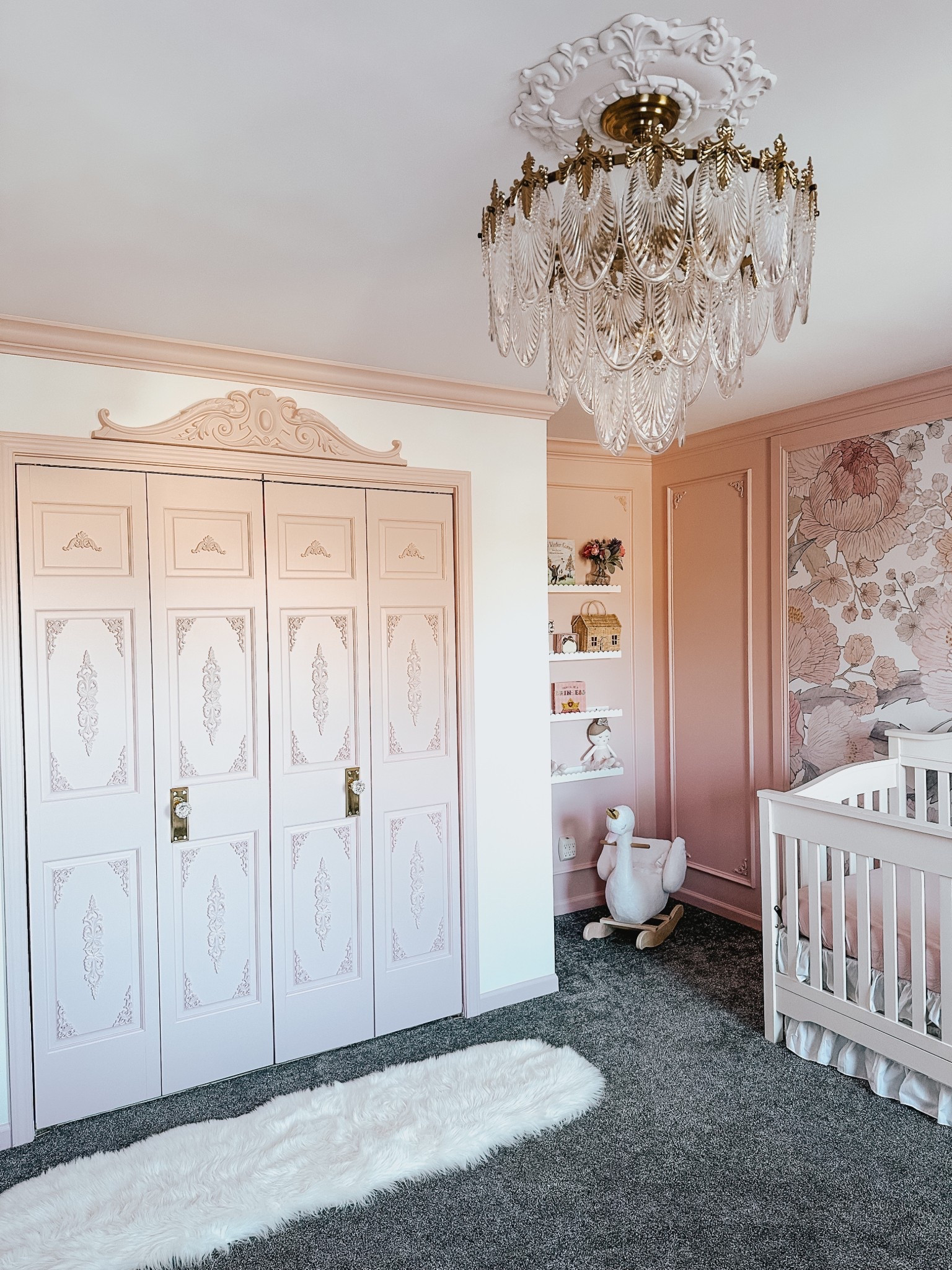 The Twin’s Nursery is almost finished. This is the nursery of my dreams and still can’t believe how soon they will be here. We just need the second crib up along with the rug. But many of you have been asking for an update and here it is! Everything is link in my LTL shop! 



#LTKHome #LTKBaby #LTKBump