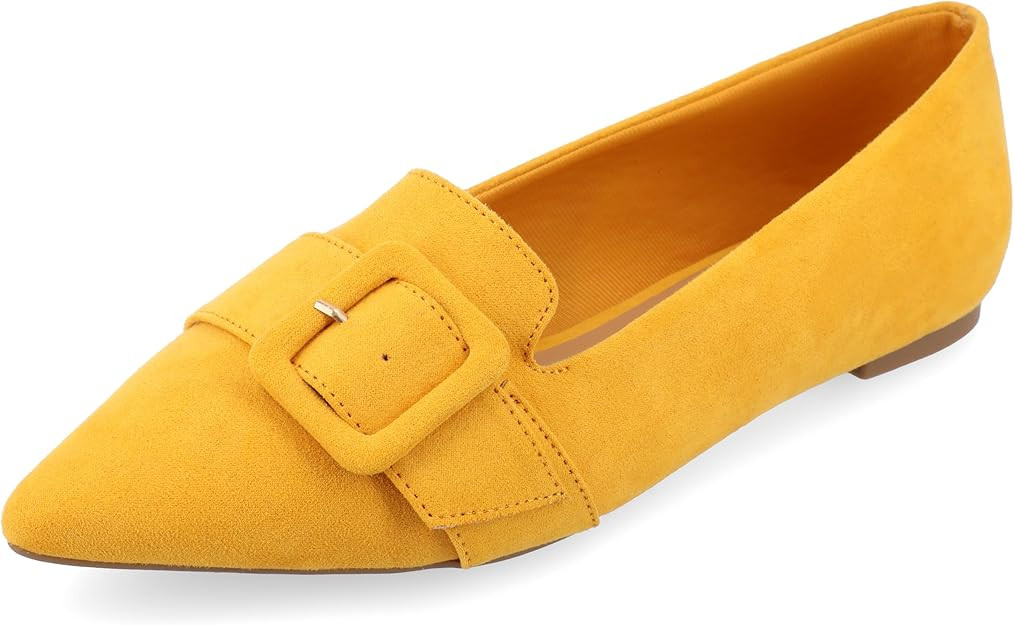 Journee Collection Mustard Womens US | Amazon (US)