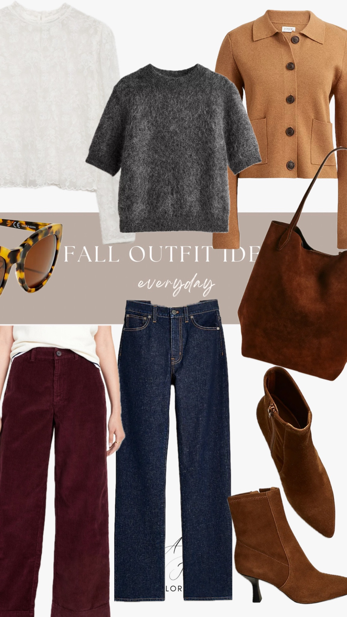 Fall suede, 2024 trends, suede bag, suede booties, ankle boots, chocolate brown boots, sweater, textured sweater, sweater tee, lady jacket, lace blouse, lace shirt, holiday looks, fall looks, fall 2024 looks, holiday 2024 looks

#LTKWorkwear #LTKStyleTip #LTKSeasonal