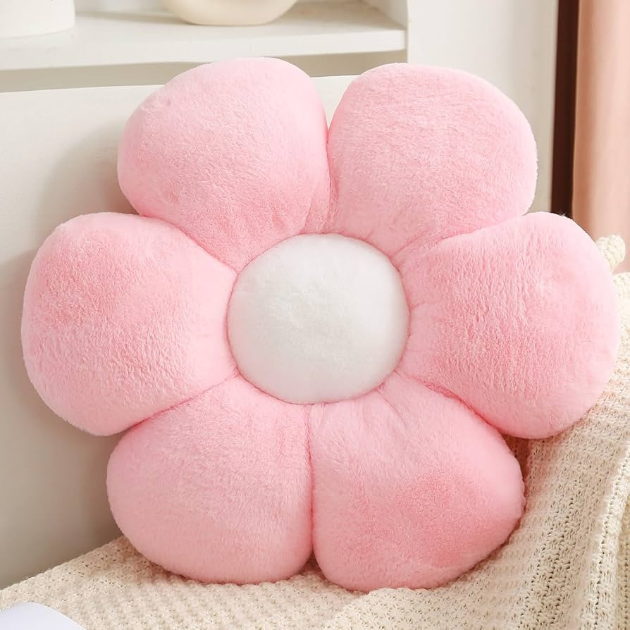 Flower Pillows Flower Shaped Throw Pillow Cute Daisy Flower Pillows Flower Seating Cushions for A... | Amazon (US)