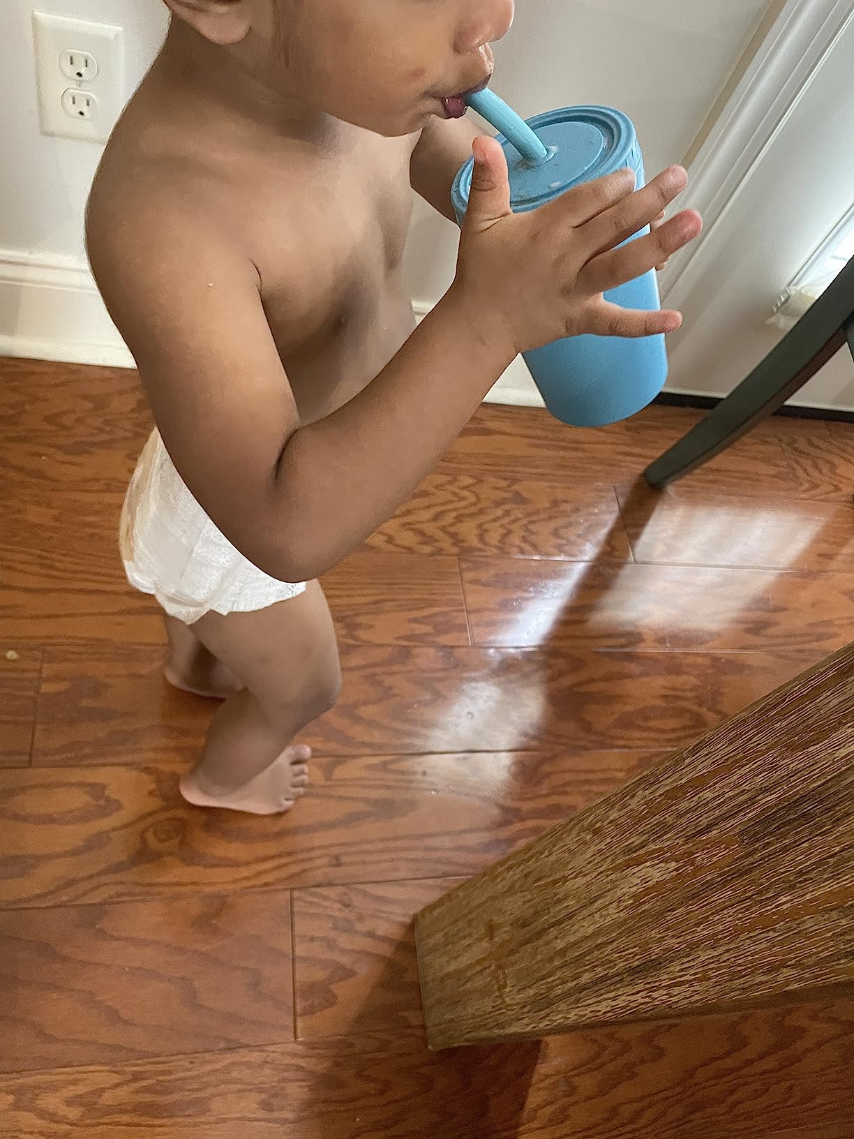 Homestockplus Reusable Wheat Straw Cups with Lid and Straws, 10 Oz Chip Resistant Cups -Dishwashe... | Amazon (US)