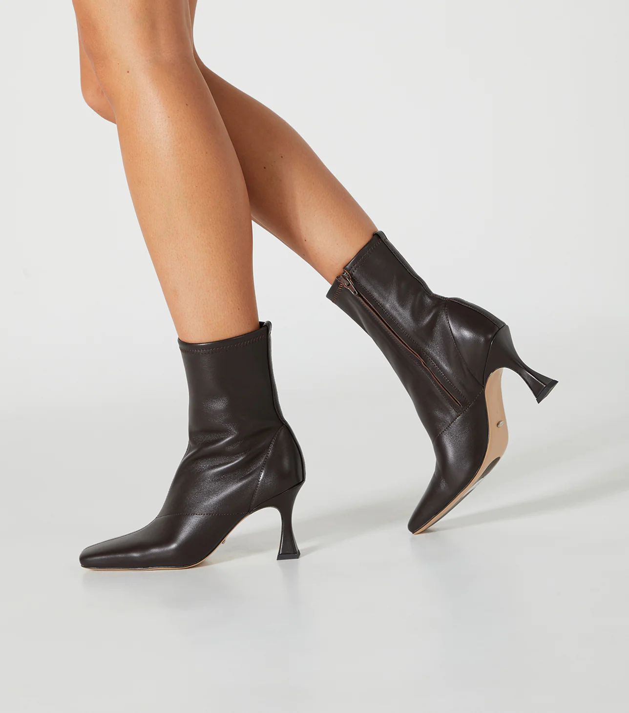 Fomo Chocolate Nappa Ankle Boots | Tony Bianco US