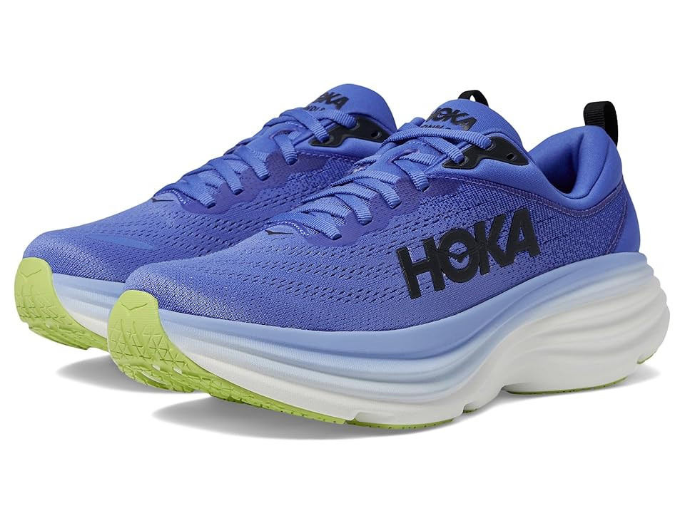 Hoka Women's Bondi 8 Women's Shoes Stellar Blue/Cosmos : 5 B - Medium, Manmade | Zappos