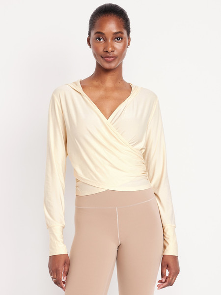 CloudMotion Cross-Front Hoodie | Old Navy (US)