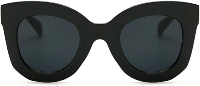 Vintage Women Cateye Sunglasses Designer Butterfly Frames Semi Cat Eye Shades | Amazon (CA)