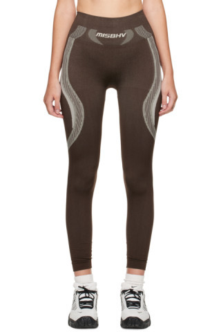 Brown Active Classic Sport Leggings | SSENSE