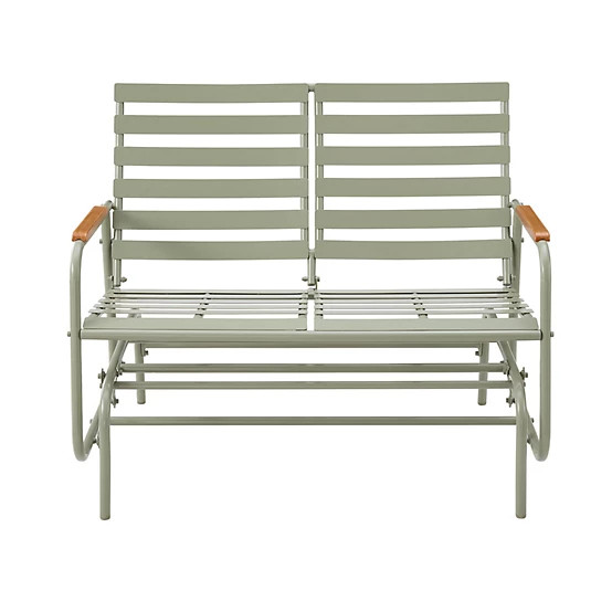 Red Shed  43 in. Riverside Double Shell Glider, Green | Tractor Supply