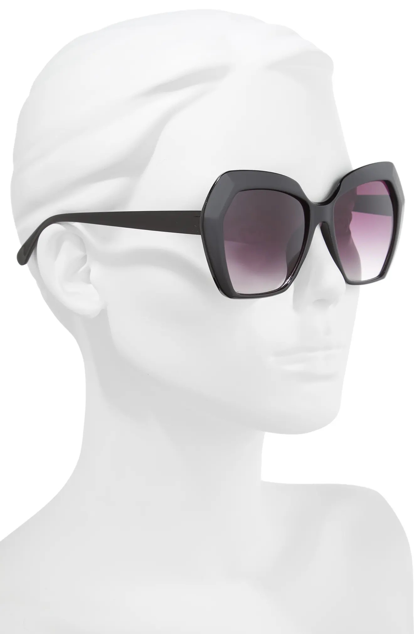 54mm Geometric Sunglasses | Nordstrom