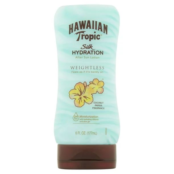 Hawaiian Tropic Silk Hydration Weightless After Sun Lotion, 6 Oz | Walmart (US)