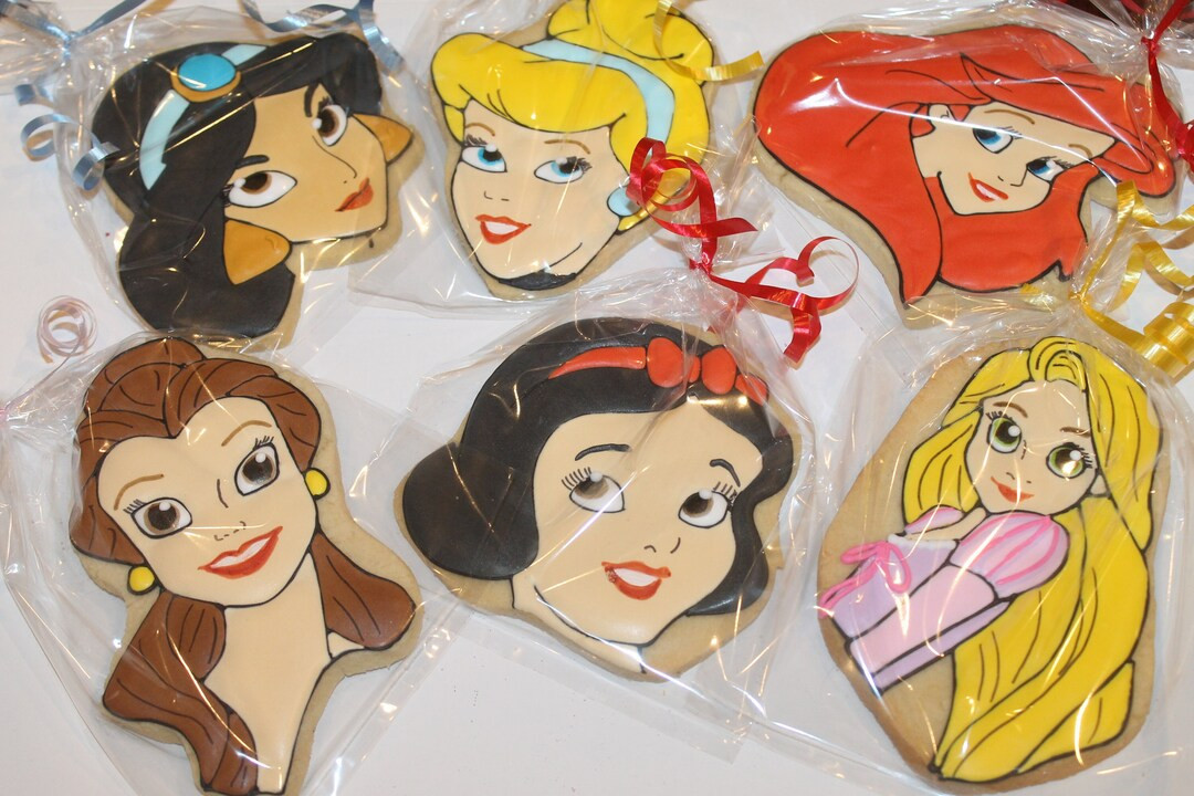 Princess Sugar Cookies - Set of 12 Royal Delights - Etsy | Etsy (US)