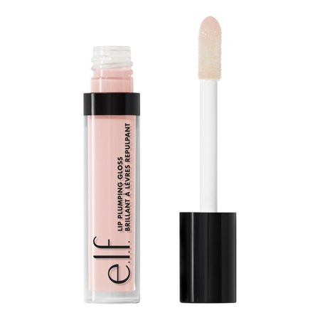 e.l.f. Lip Plumping Gloss High-Shine Liquid Lip Color Creates Fuller Lips & Plumper Pout Moisturizing Formula Pink Paloma 0.09 Fl Oz | Walmart (US)