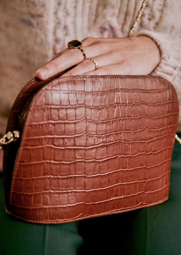 Croco Victor Bag | Sezane Paris