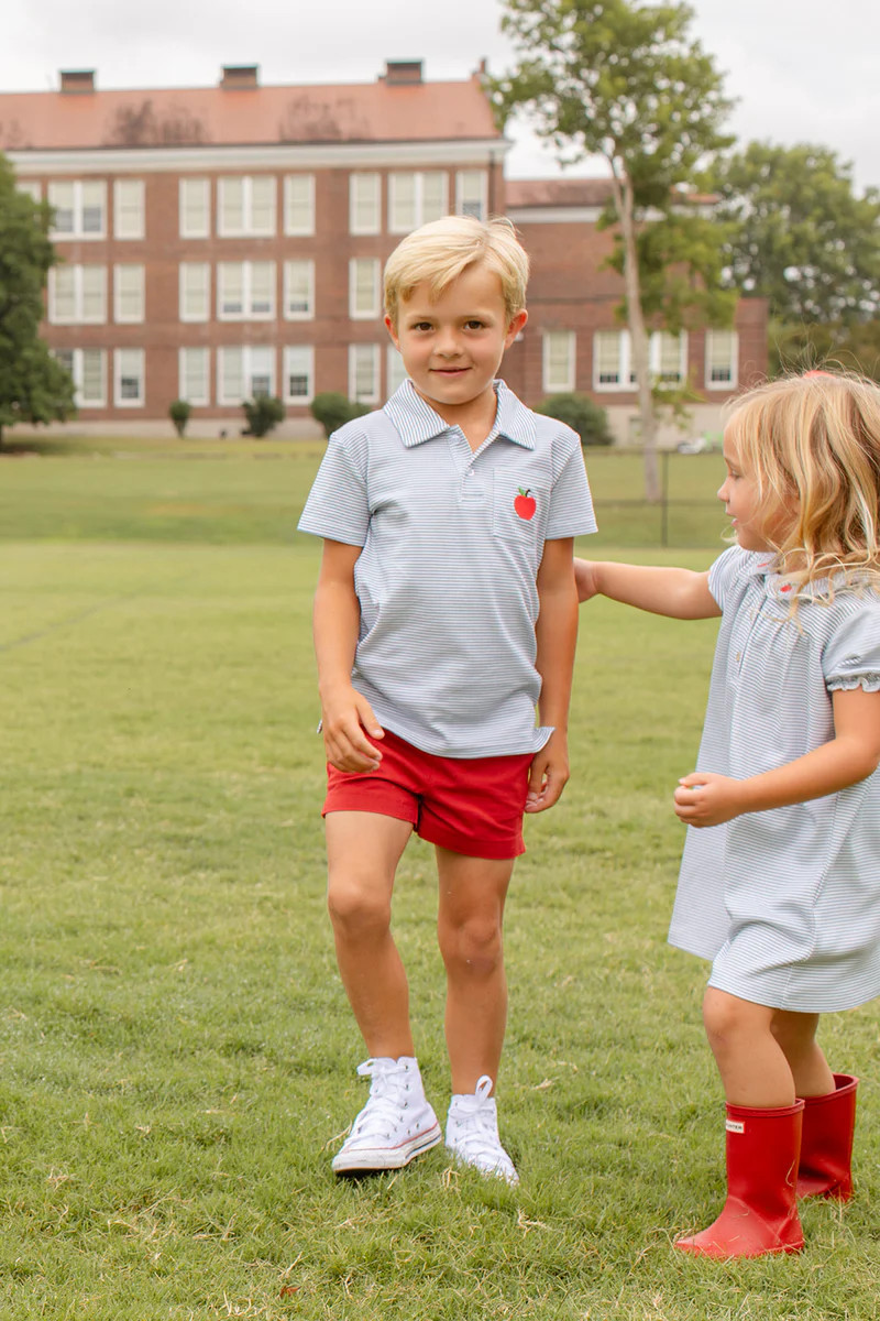 POCKET POLO - APPLE | Little Paper Kids (US)