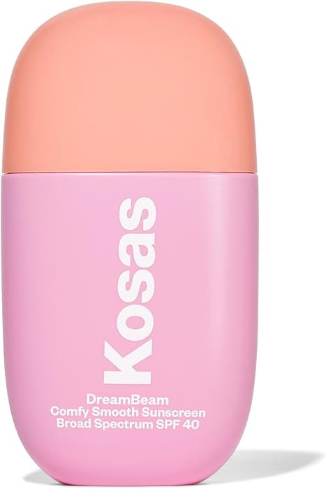 Kosas DreamBeam SPF 40 Mineral Sunscreen for Face + Makeup Prep – Lightweight Hydrating Sun Pro... | Amazon (US)
