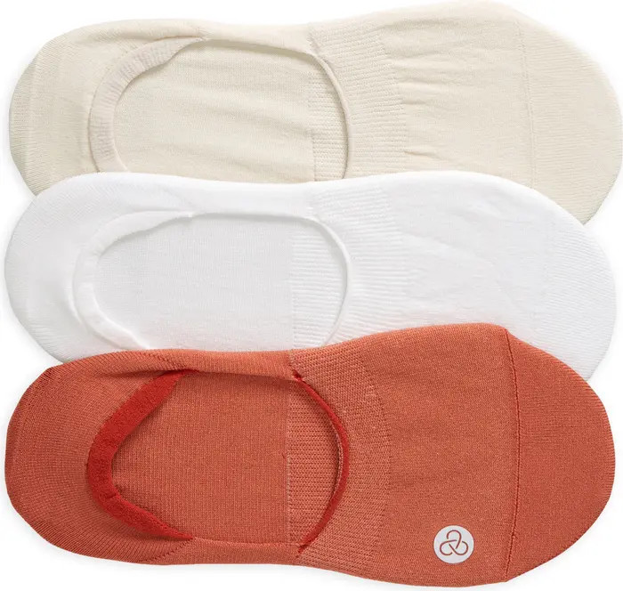 Zella Assorted 3-Pack No-Show Sneaker Socks | Nordstrom | Nordstrom