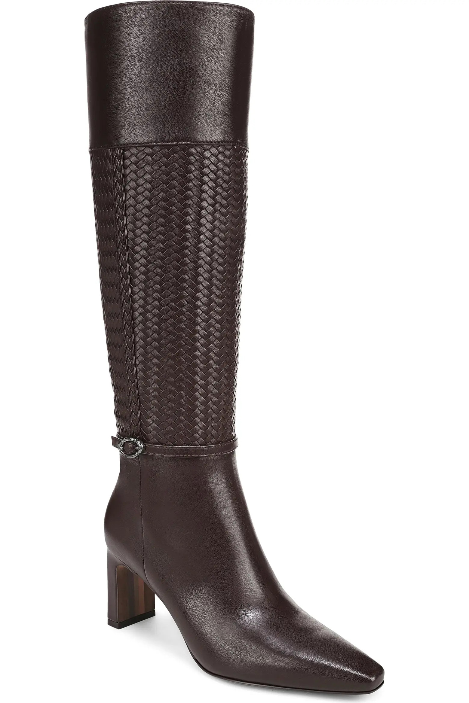 Sam Edelman Sylvia Weave Knee High Boot (Women) | Nordstrom | Nordstrom