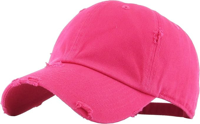 KBETHOS Vintage Washed Distressed Cotton Dad Hat Baseball Cap Adjustable Polo Trucker Unisex Styl... | Amazon (US)