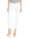 HUDSON Jeans Women's Tally Crop Skinny White Jeans, 31 | Amazon (US)