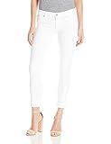 HUDSON Jeans Women's Tally Crop Skinny White Jeans, 31 | Amazon (US)