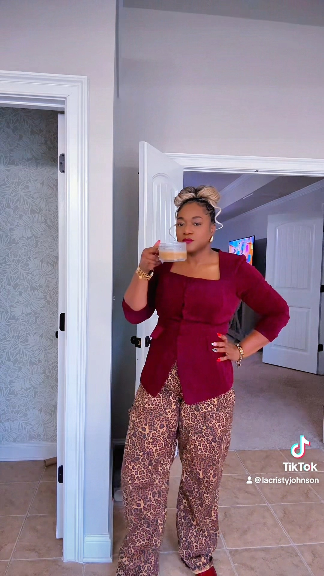 Still shopping my closet and baby… she did not disappoint.

These leopard print pants are by AFRM — flowy, bold, and doing exactly what they need to do. I paired them with this structured red blazer from Fashion Nova (sorry y’all, I can’t link this one 😩), but it’s giving tailored and feminine at the same time.

Shoes? Steve Madden, of course. A good heel just seals the deal every time.

This look is proof you don’t always need something new — sometimes you just need new vision for what you already own.

Structured on top.
Wild on the bottom.
Balanced all the way through.

Closet still full. Wallet still safe. Style still intact. 👏🏽 #ShopMyCloset #WomenOver40Style #BoldAndChic #LeopardPrintLove #FashionOver40

#LTKOver40 #LTKWorkwear #LTKootd