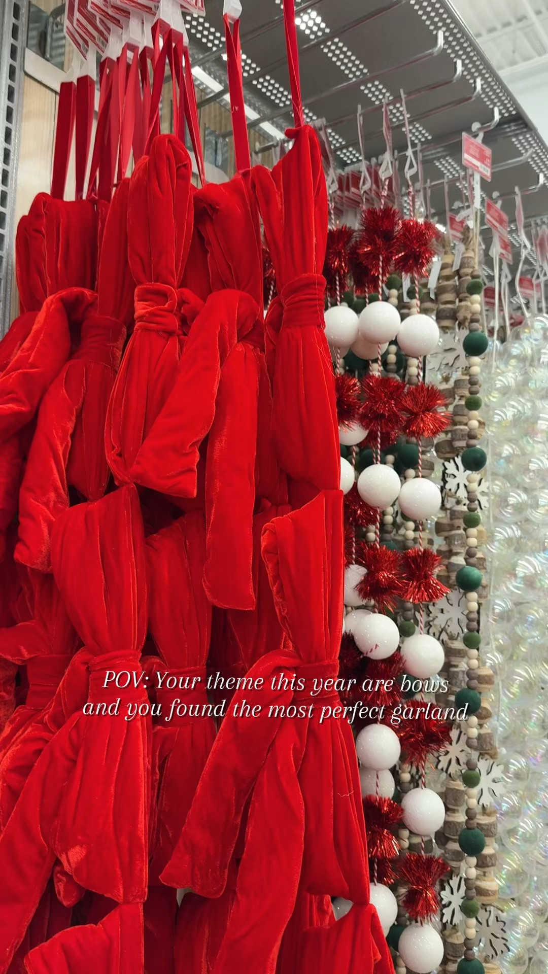 I’m in love with bows for this years Christmas theme and I found the most perfect garland ♥️ 

#christmasdecor #christmas #garland

#LTKSaleAlert #LTKHoliday #LTKSeasonal