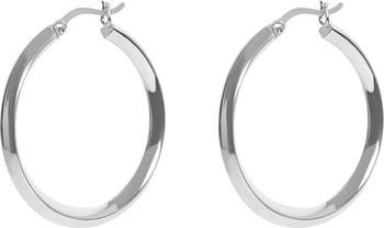 Knife Edge Hoop Earrings | Nordstrom
