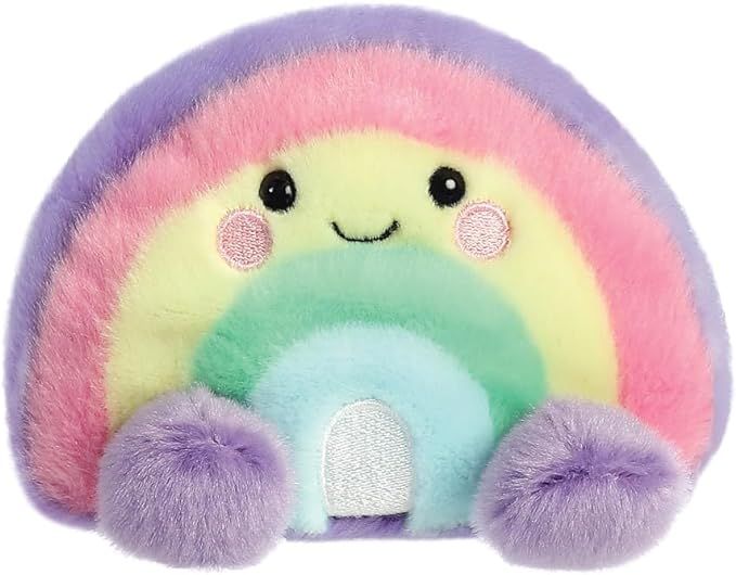 AURORA, 33577, Palm Pals Vivi Rainbow 5In, Soft Toy, Pink, Purple, Yellow | Amazon (US)