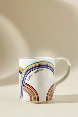 Double Happiness Rainbow Mug | Anthropologie (US)