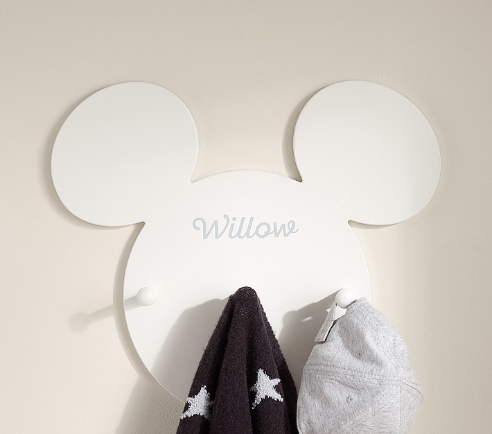 Disney Mickey Mouse Peg Rail (18" x 16") | Pottery Barn Kids
