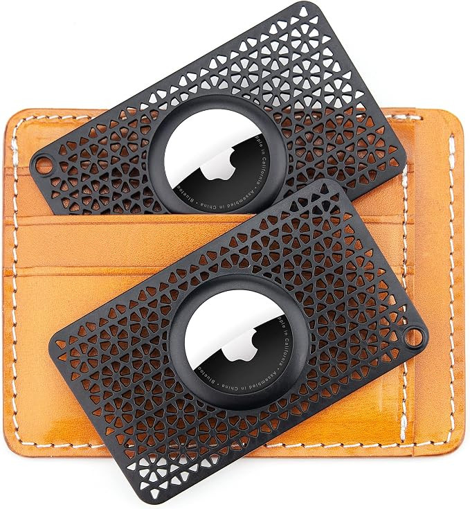 [Ultra Thin] for Airtag Wallet Holder 2 Pack, Airtag Holder, 0.1 inch Thickness, Airtag Wallet Ca... | Amazon (US)