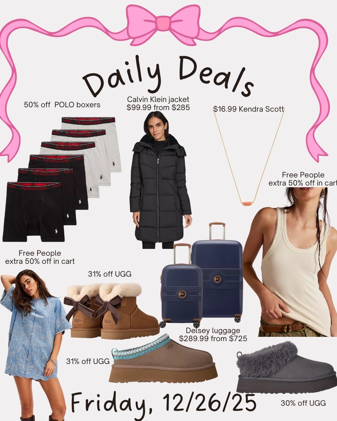 Daily deals 

#LTKSaleAlert #LTKFindsUnder50 #LTKFindsUnder100