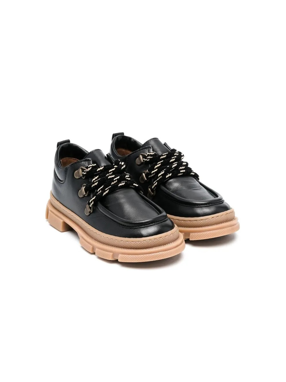 lug-sole leather shoes | Farfetch Global