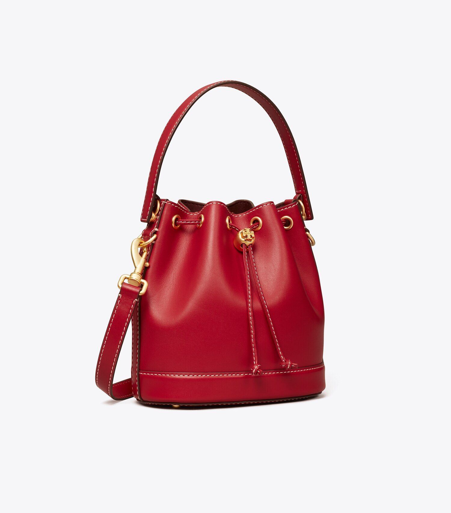 Exclusive: Leather Bucket Bag: Women's Designer Crossbody Bags | Tory Burch | Tory Burch (US)