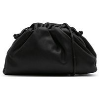 Bottega Veneta Preloved The Pouch Nappa Leather Handbag - Black Crossbody Bags | Dorothy Perkins (UK)