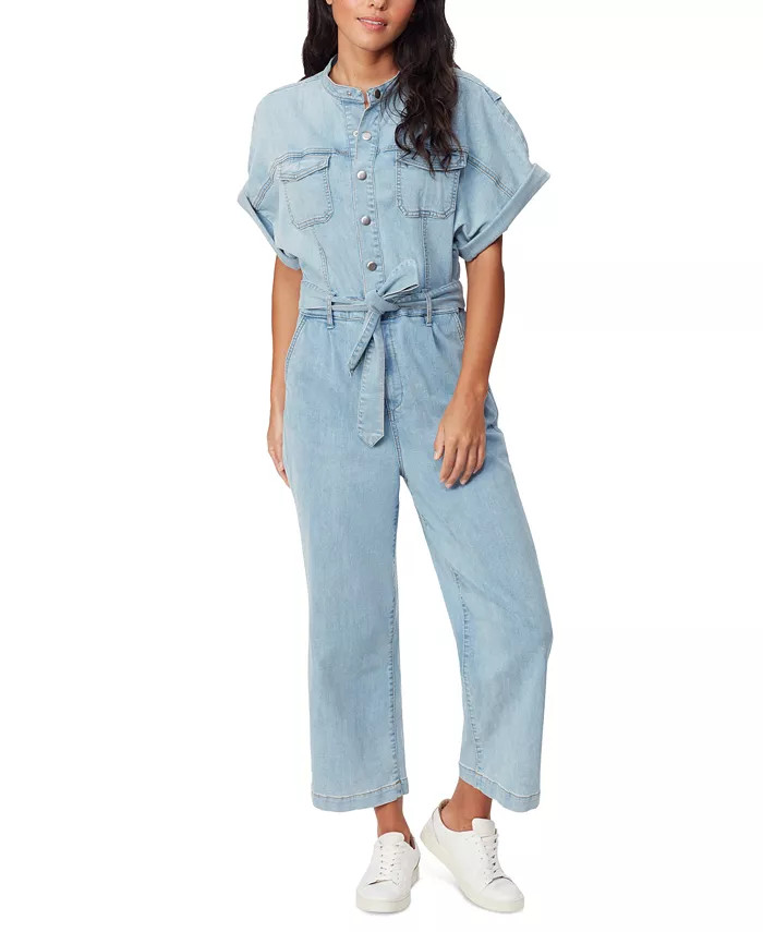 Women's Gloria Vanderbilt x Christian Siriano Dolman-Sleeve Belted Jumpsuit | Macys (US)