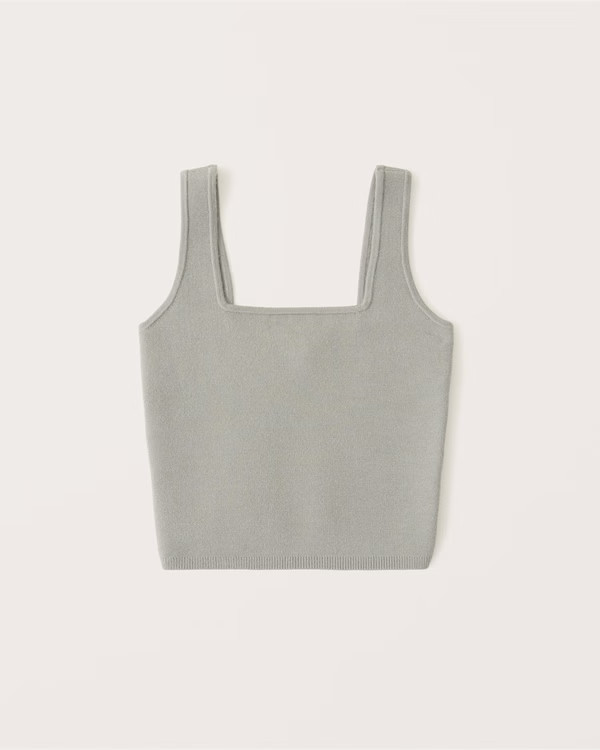 LuxeLoft Squareneck Tank | Abercrombie & Fitch (US)