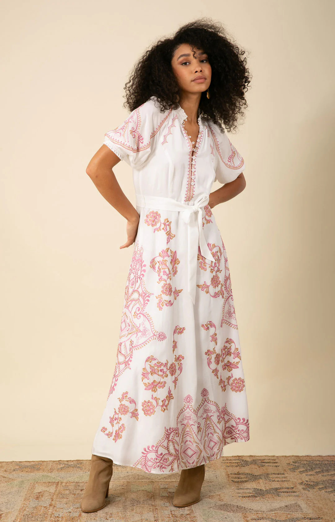 Wynter Embroidered Dress | Hale Bob