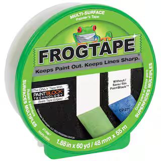 Multi-Surface 1.88 in. x 60 yds. Painter's Tape with PaintBlock | The Home Depot
