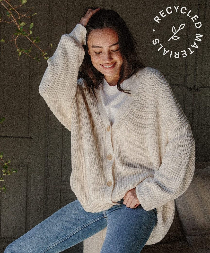 Cotton Cocoon Cardigan | Jenni Kayne
