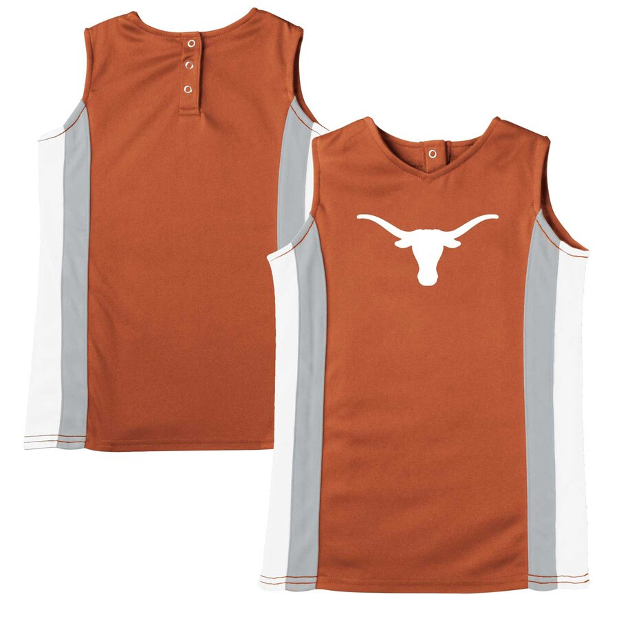 Girls Toddler Texas Orange Texas Longhorns Cheerleader Dress | Fanatics