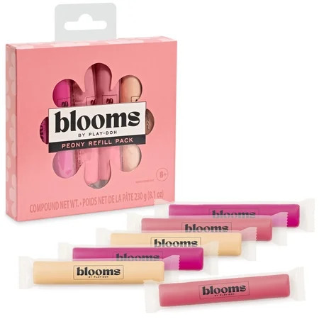 Blooms by Play-Doh Peony Refill Pack for Flower Bouquet Kits (Sold Separately) | Walmart (US)