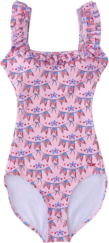 RuffleButts Women's UPF50+ One Piece Family Matching Swimsuit | Amazon (US)
