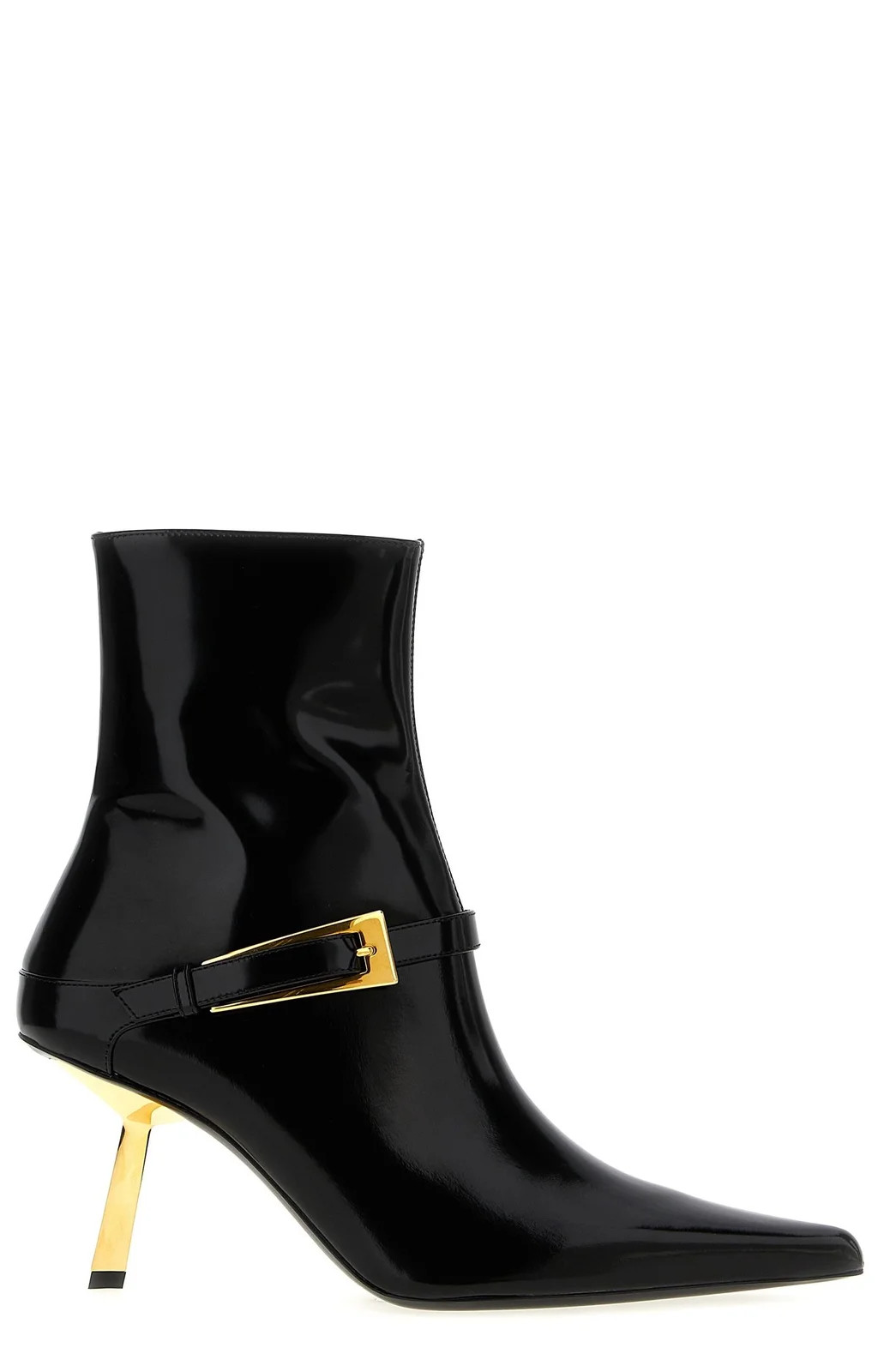 Saint Laurent Lee Pointed Toe Ankle Boots | Cettire Global