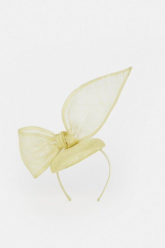 Bow Detail Pill Box Fascinator | Karen Millen UK + IE + DE + NL