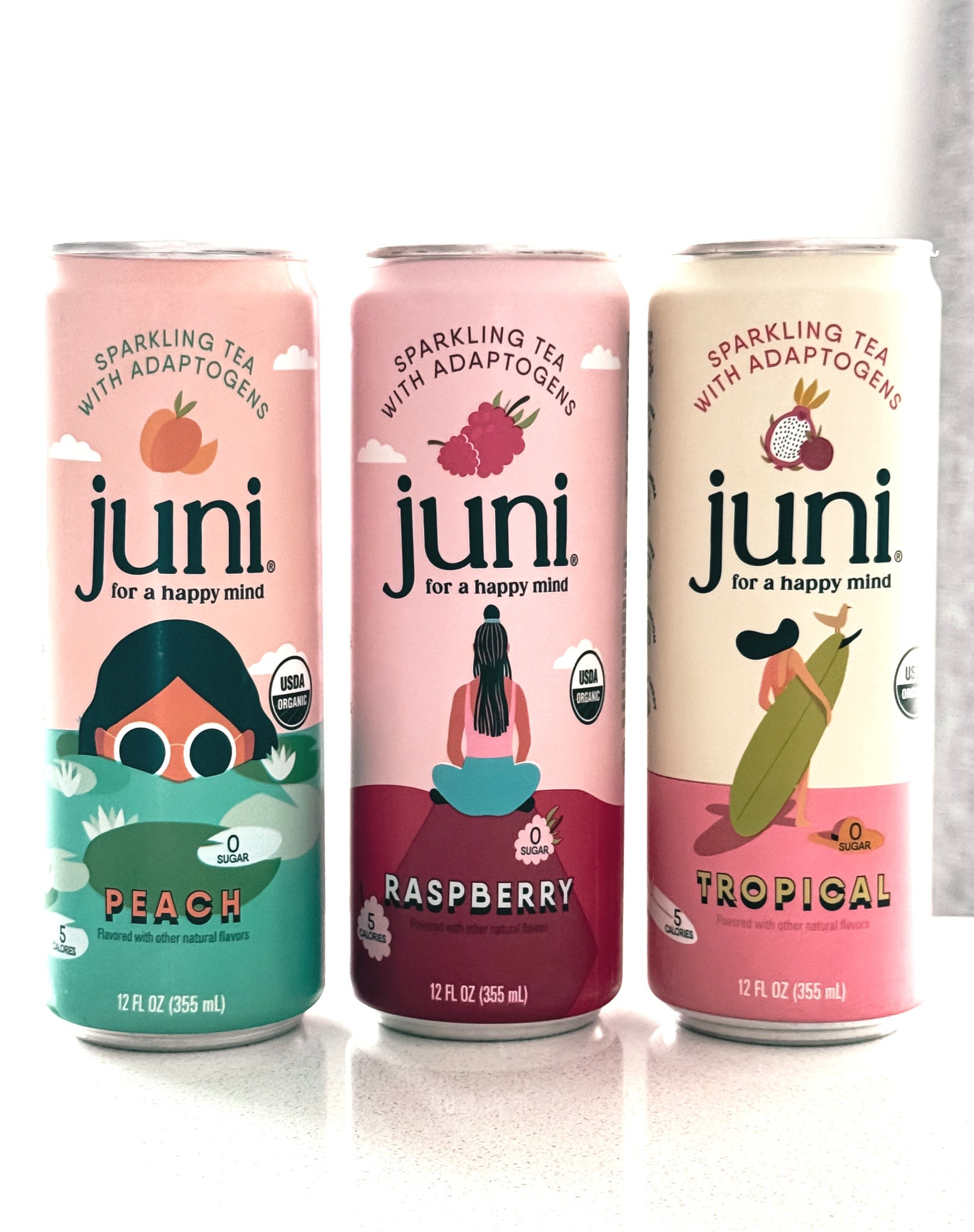 Juni is a lightly sparkling tea made with organic ingredients + adaptogens to help support mood and stress (aka happy mind energy). Zero sugar, low calories, and the flavors are SO refreshing — Peach, Raspberry, Tropical, and Lemon Zest are all chef’s kiss. It’s the perfect swap for soda, sweet drinks, or that afternoon pick-me-up when you want something bubbly but clean.

I love cracking one open mid-day or serving these chilled when friends come over — pretty cans, better ingredients, and something everyone can enjoy. If you’re trying to romanticize your everyday hydration while being mindful of what you’re drinking… Juni is it 

Perfect for stocking your fridge, hosting, wellness routines, or gifting to your fellow sparkling-drink lovers.

sparkling tea • adaptogen drinks • zero sugar drinks • healthy soda alternative • organic sparkling tea • functional beverages • wellness drinks • mood boosting drinks • non alcoholic drinks • clean ingredient beverages • low calorie drinks • stress support drinks • healthy hydration • sparkling tea cans • better for you drinks

#LTKwellness #LTKdrinks #JuniTea #SparklingTea #AdaptogenDrinks #ZeroSugarDrinks #CleanIngredients #HealthySwaps #WellnessDrinks #MoodBoosting #HealthyLifestyle #DrinkBetter #FridgeStaples #BetterForYou #OrganicDrinks #NonAlcoholicDrinks #FunctionalBeverages #SodaAlternative

#LTKdayinmylife #LTKfoodie #LTKmorningroutine
