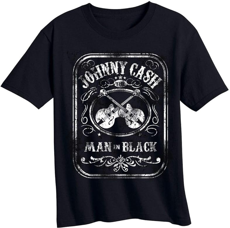 Toddler Boys' Short-Sleeve The Man in Black T-Shirt (Black) | Amazon (US)